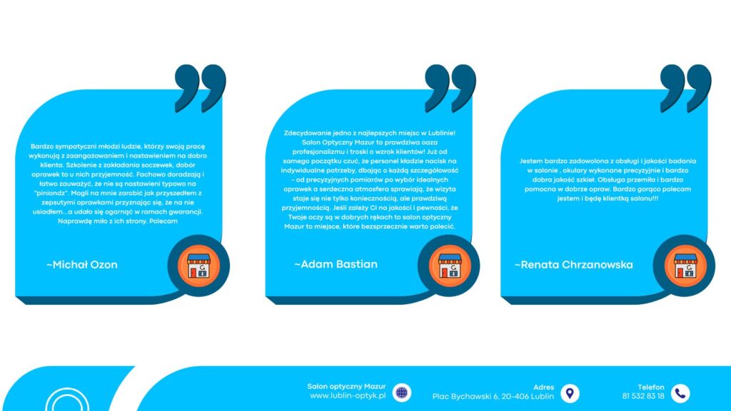 Opinie optyka mazur